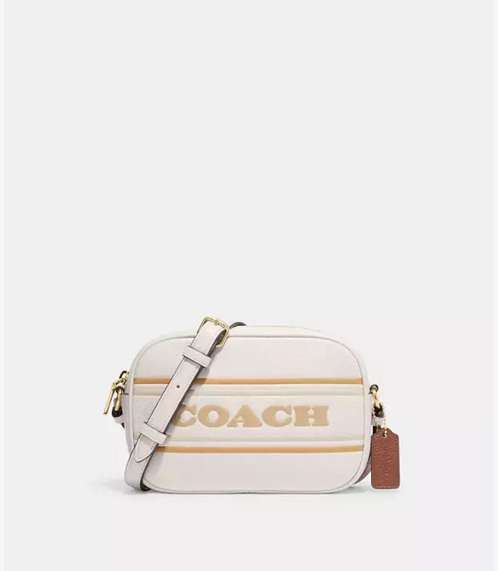 Coach Mini Jamie Camera Bag With Coach Stripe